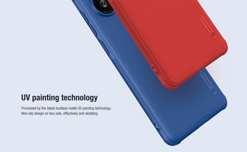 Xiaomi Redmi Note 13 Pro Plus 5G Nillkin Super frosted shield pro strapabíró hátlap tok piros
