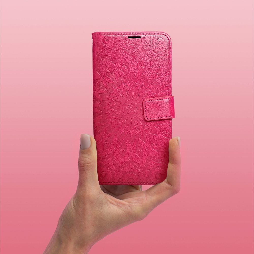 Xiaomi Redmi Note 14 4G Forcell MEZZO nyitható tok (Magenta) 1