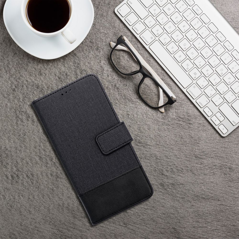 Xiaomi Redmi Note 14 4G Gomma notesz tok (Fekete)