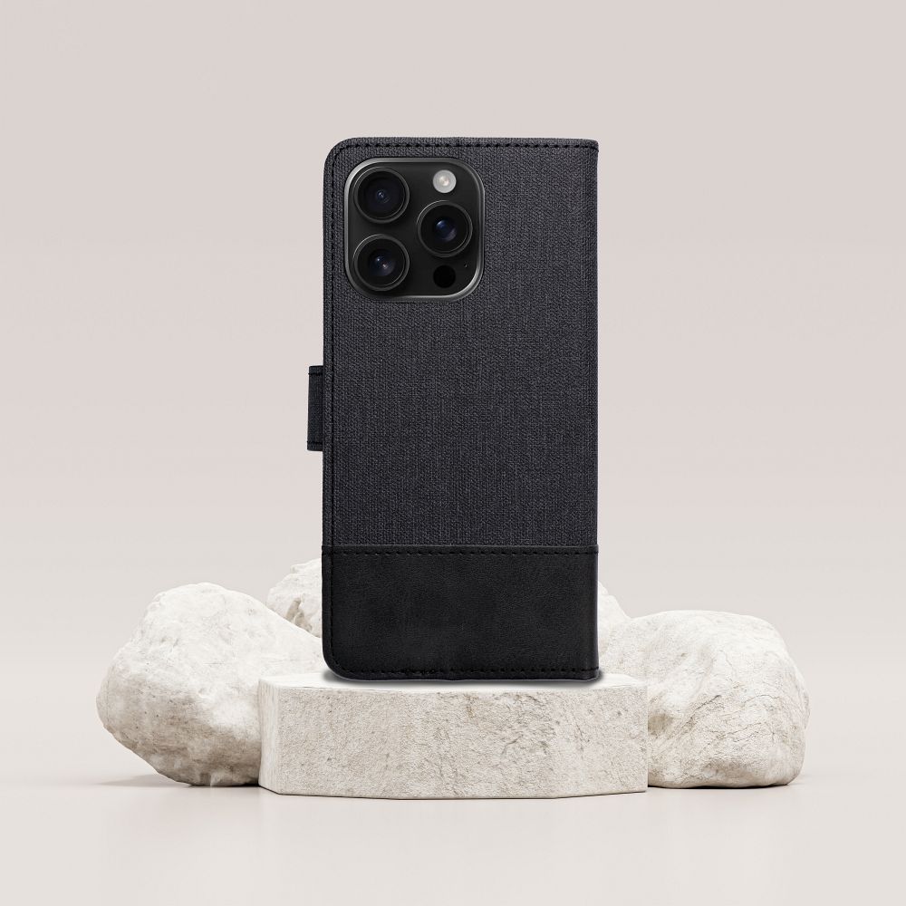 Xiaomi Redmi Note 14 4G Gomma notesz tok (Fekete)