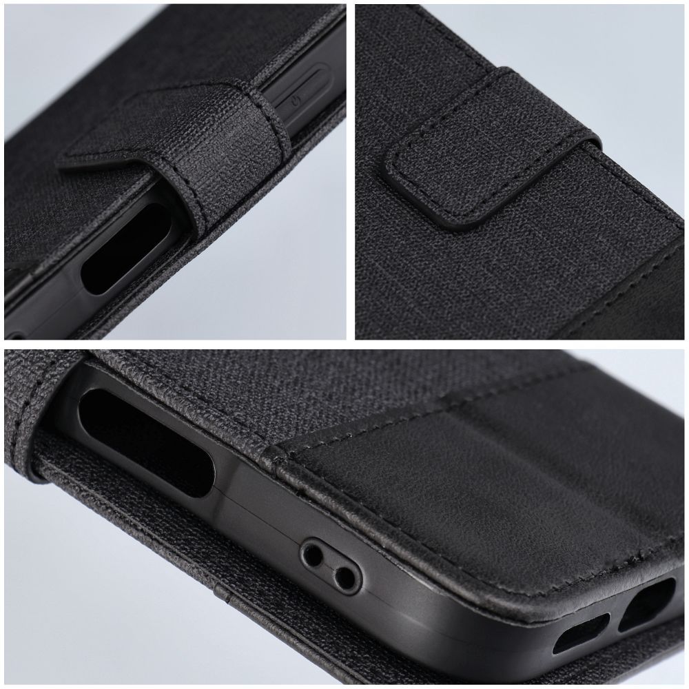 Xiaomi Redmi Note 14 4G Gomma notesz tok (Fekete)