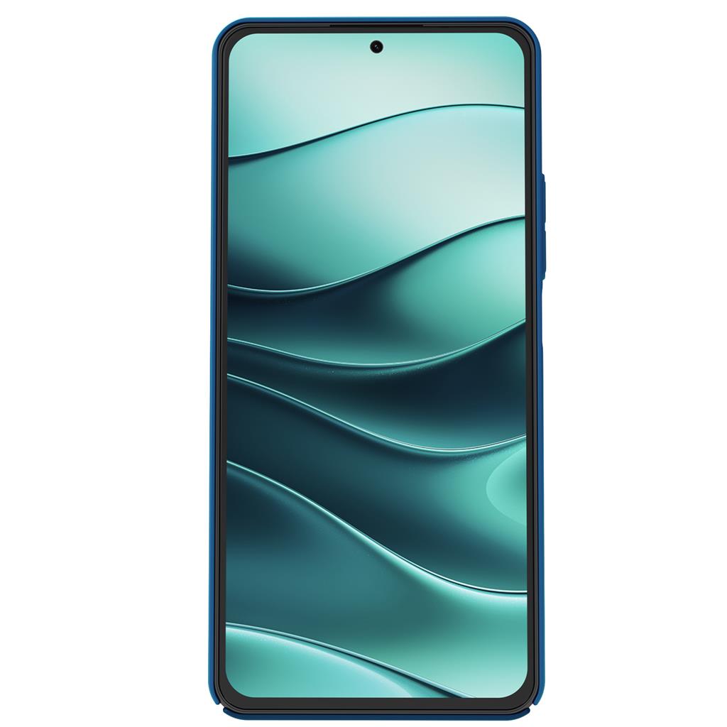 Xiaomi Redmi Note 14 4G Nillkin Super Frosted shield hátlap tok (Kék)