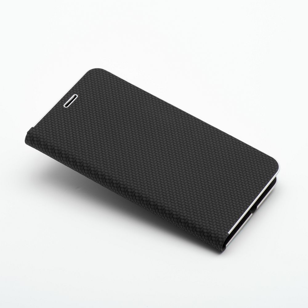 Xiaomi Redmi Note 14 5G Lunca carbon notesz tok (Fekete)