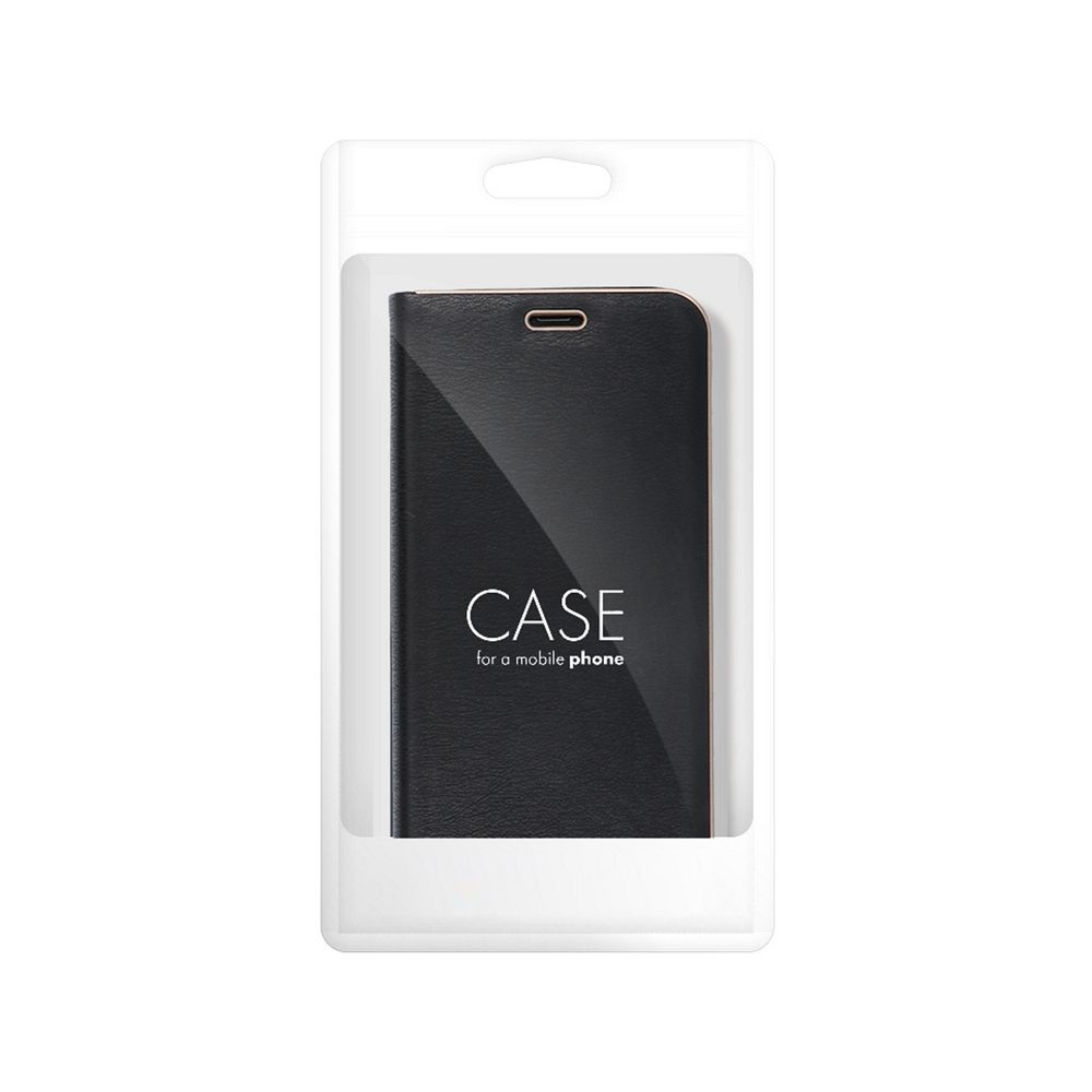 Xiaomi Redmi Note 14 5G Lunca gold notesz tok (Fekete)