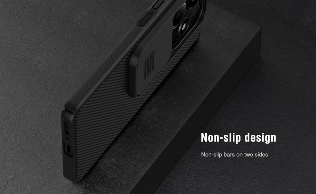 Xiaomi Redmi Note 14 5G Nillkin camshield hátlap tok (Kék)