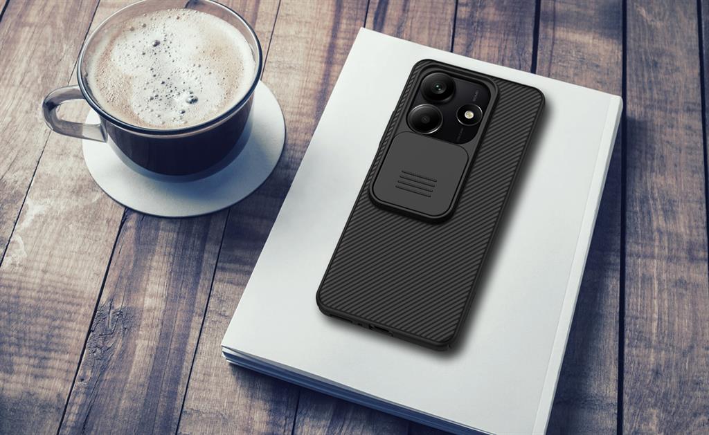Xiaomi Redmi Note 14 5G Nillkin camshield hátlap tok (Kék)