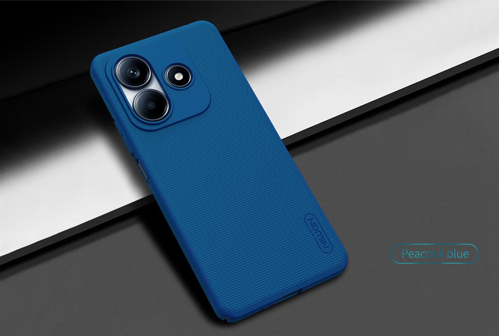 Xiaomi Redmi Note 14 5G Nillkin Super Frosted shield hátlap tok (Fekete)