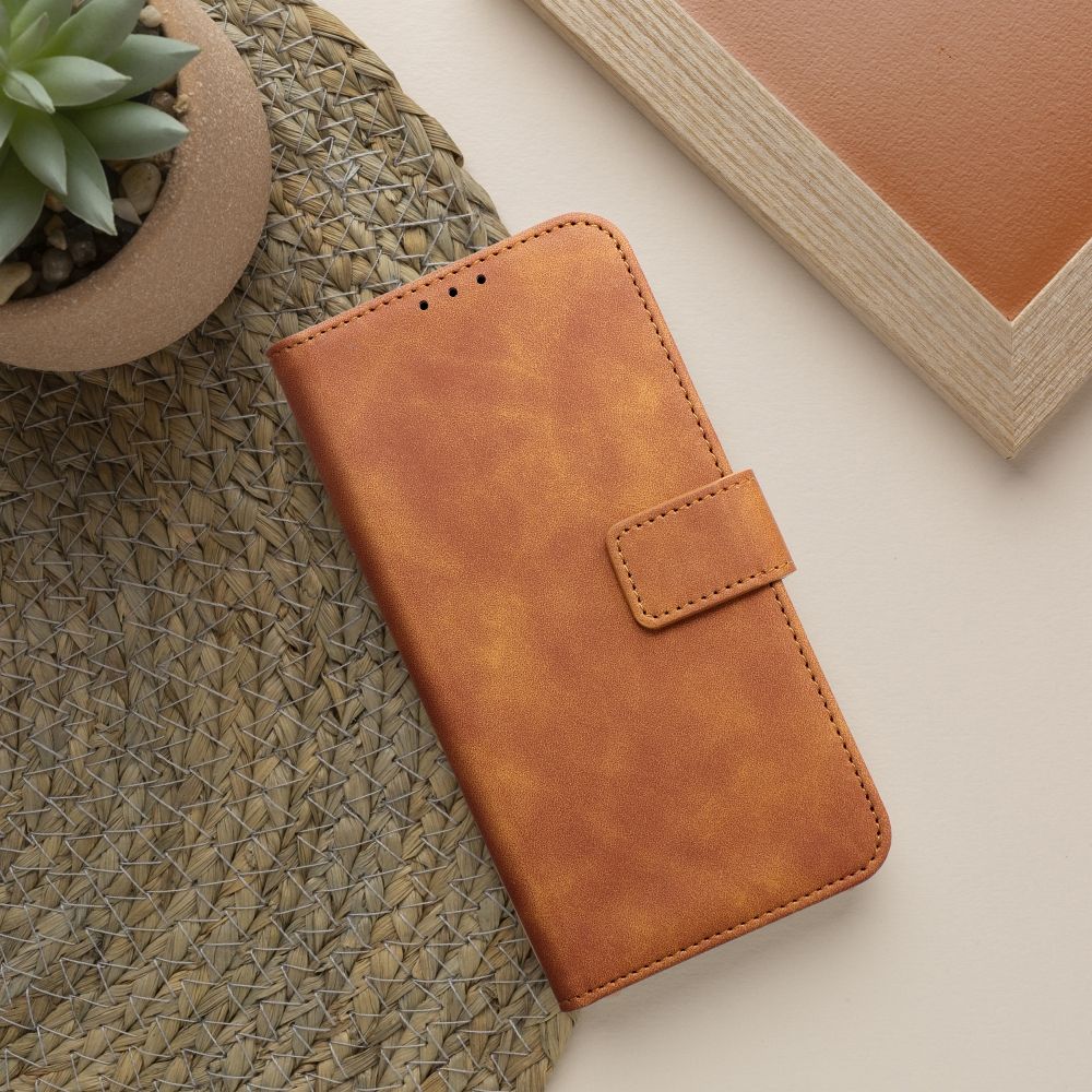 Xiaomi Redmi Note 14 5G Tender notesz tok (Barna)