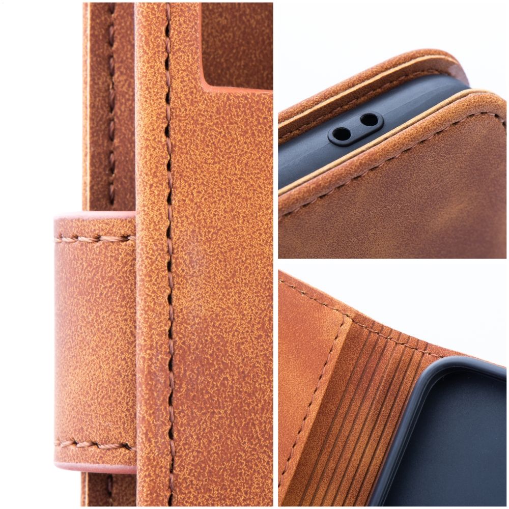Xiaomi Redmi Note 14 5G Tender notesz tok (Barna)