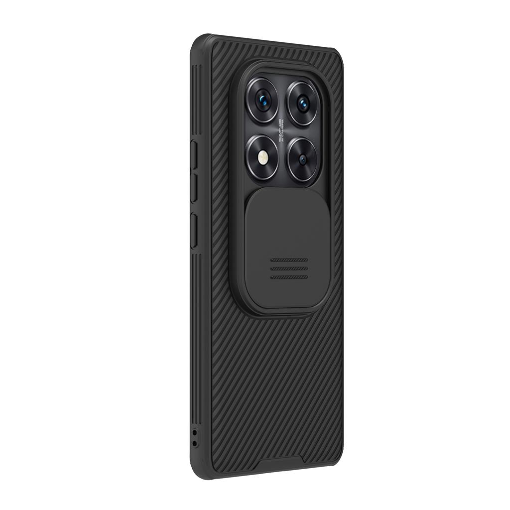 Xiaomi Redmi Note 14 Pro 5G Nillkin camshield pro kameravédős hátlap tok (Fekete)