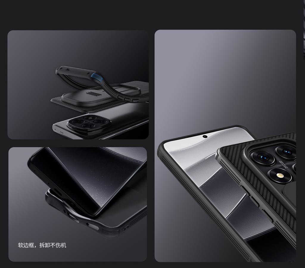 Xiaomi Redmi Note 14 Pro 5G Nillkin camshield pro kameravédős hátlap tok (Kék) 7