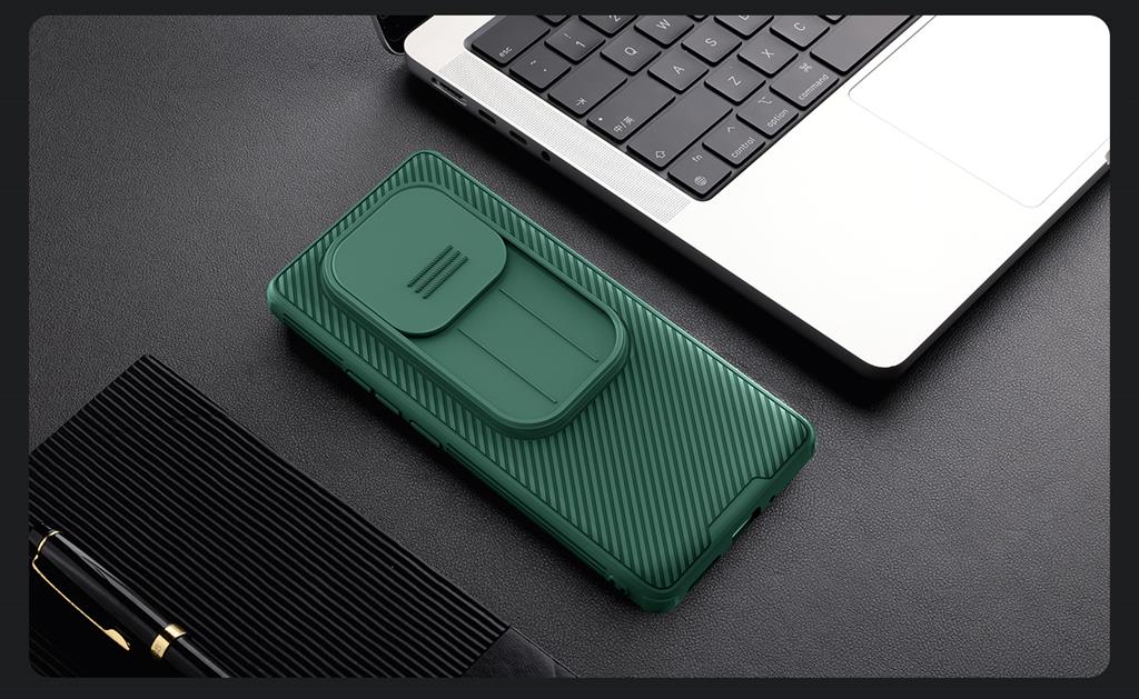 Xiaomi Redmi Note 14 Pro 5G Nillkin camshield pro kameravédős hátlap tok (Kék) 12