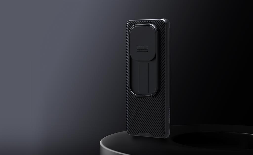 Xiaomi Redmi Note 14 Pro 5G Nillkin camshield pro kameravédős hátlap tok (Kék) 4