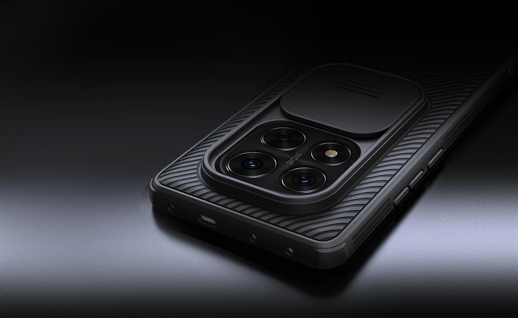 Xiaomi Redmi Note 14 Pro 5G Nillkin camshield pro kameravédős hátlap tok (Kék) 5