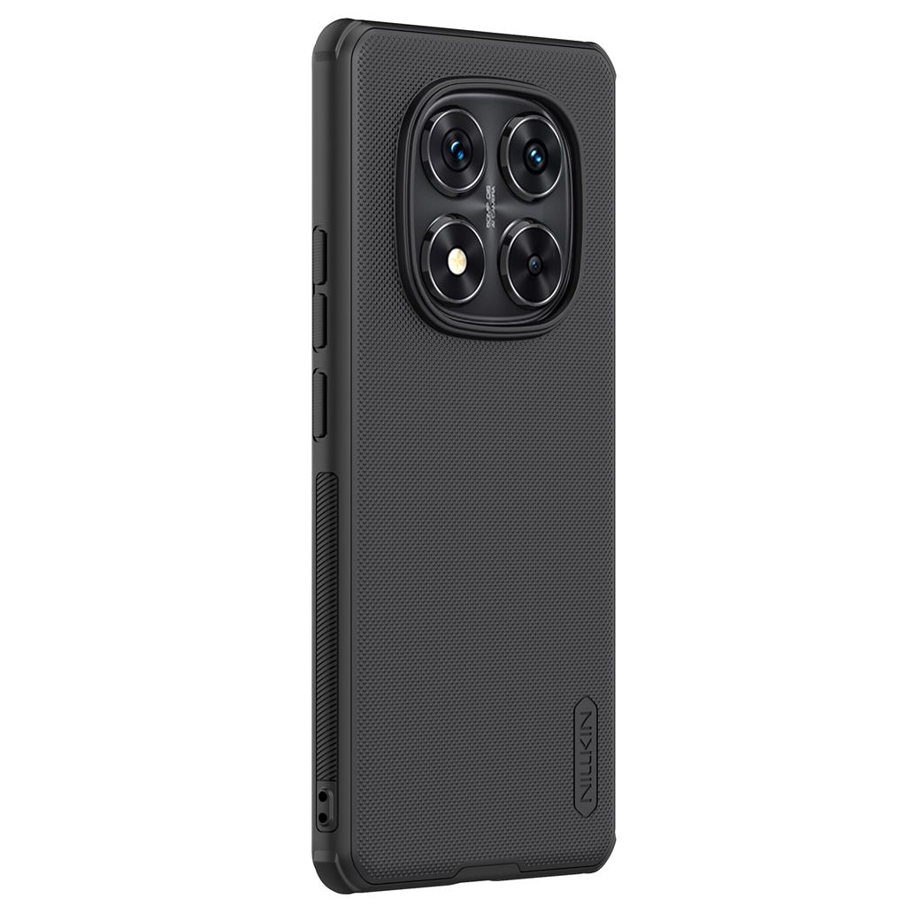 Xiaomi Redmi Note 14 Pro 5G Nillkin Super frosted strapabíró hátlap tok (Fekete)