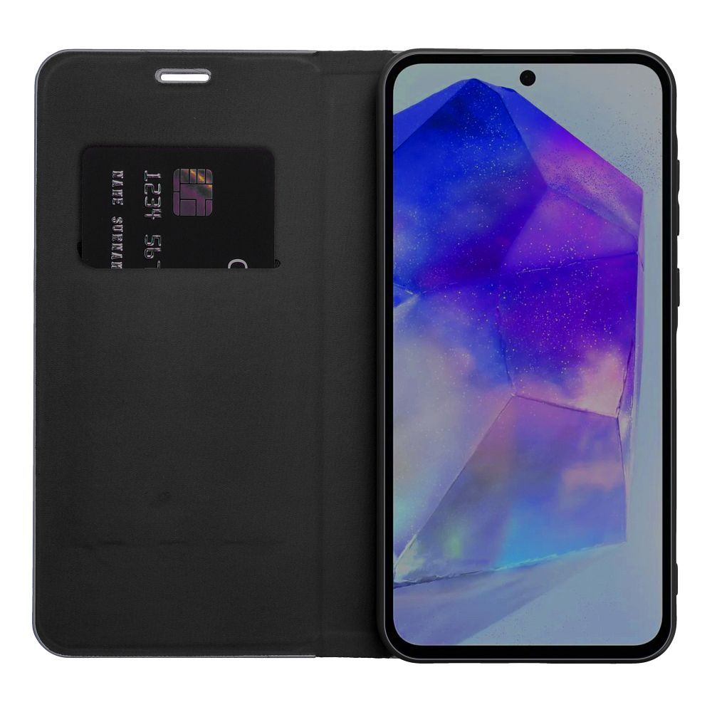 Xiaomi Redmi Note 14 Pro 5G / Redmi Note 14 Pro Plus 5G Lunca carbon notesz tok (Fekete)