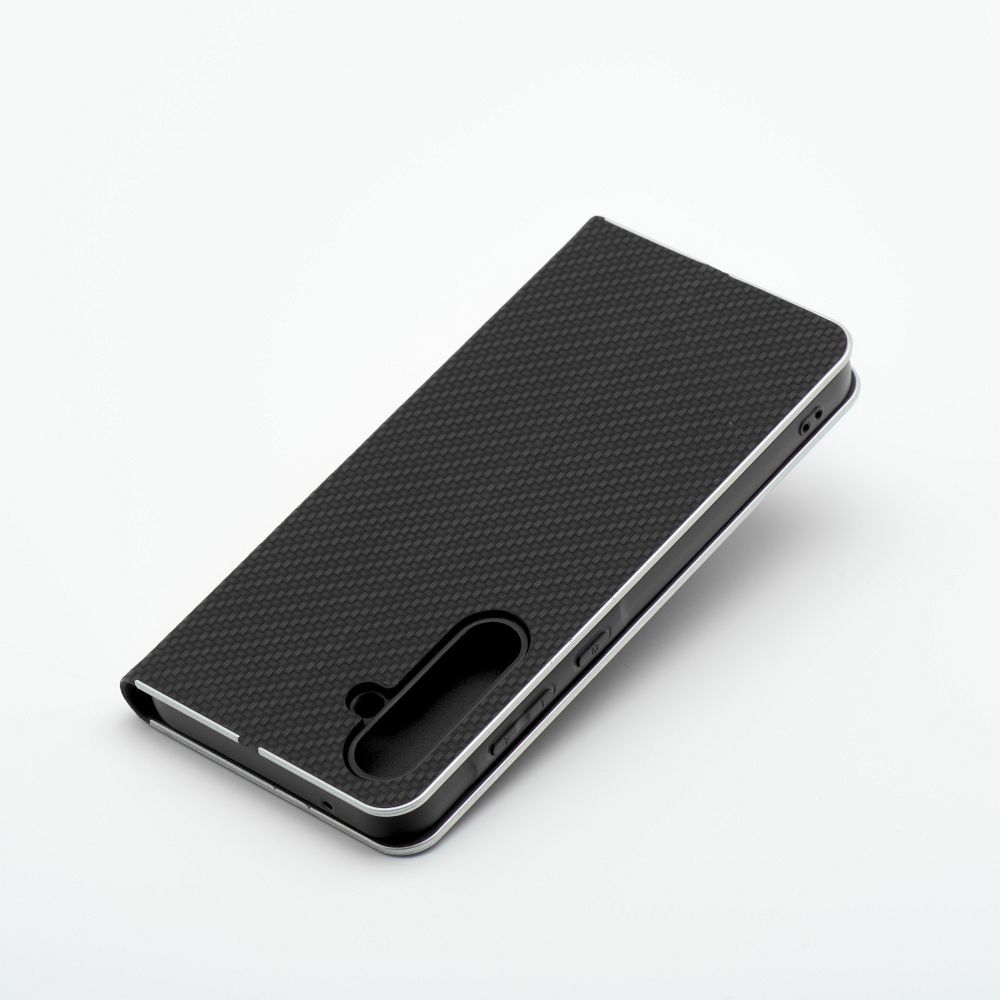 Xiaomi Redmi Note 14 Pro 5G / Redmi Note 14 Pro Plus 5G Lunca carbon notesz tok (Fekete)