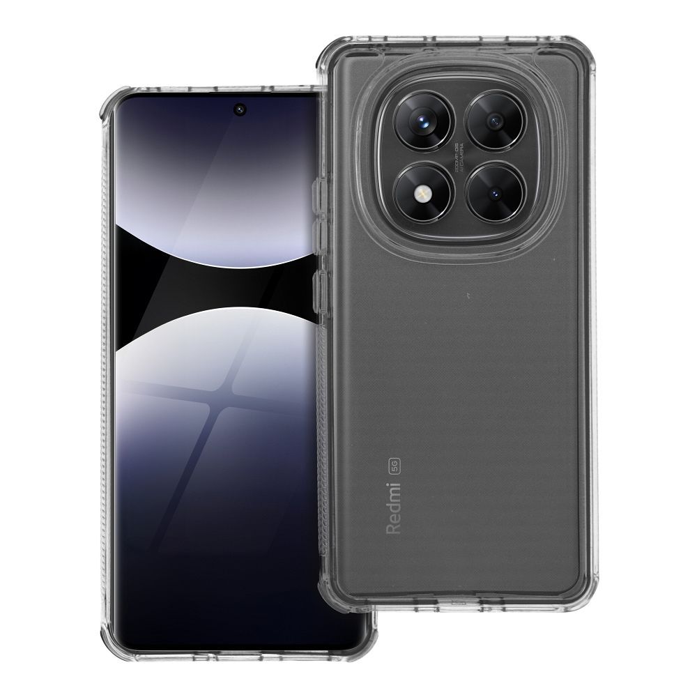 Xiaomi Redmi Note 14 Pro 5G / Redmi Note 14 Pro Plus 5G Matrix szilikon hátlap tok (Fekete)