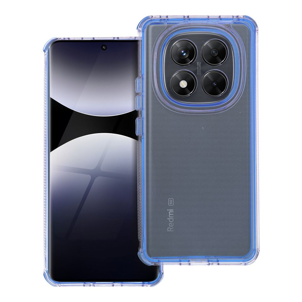 Xiaomi Redmi Note 14 Pro 5G / Redmi Note 14 Pro Plus 5G Matrix szilikon hátlap tok (Kék)