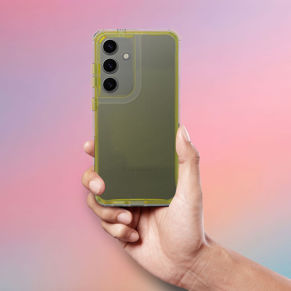 Xiaomi Redmi Note 14 Pro 5G / Redmi Note 14 Pro Plus 5G Matrix szilikon hátlap tok (Sárga)