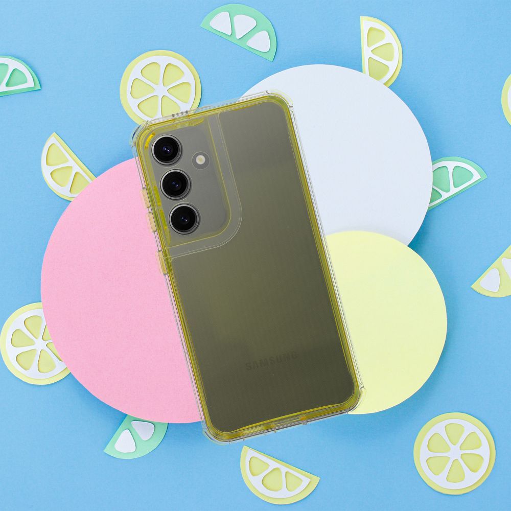 Xiaomi Redmi Note 14 Pro 5G / Redmi Note 14 Pro Plus 5G Matrix szilikon hátlap tok (Sárga)