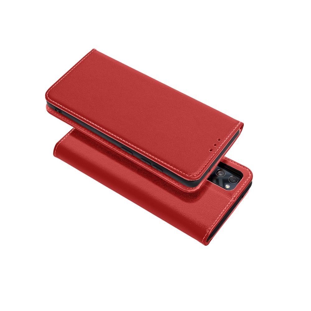 Xiaomi Redmi Note 14 Pro 5G / Redmi Note 14 Pro Plus 5G Smart Pro bőr notesz tok (Vörös) 1