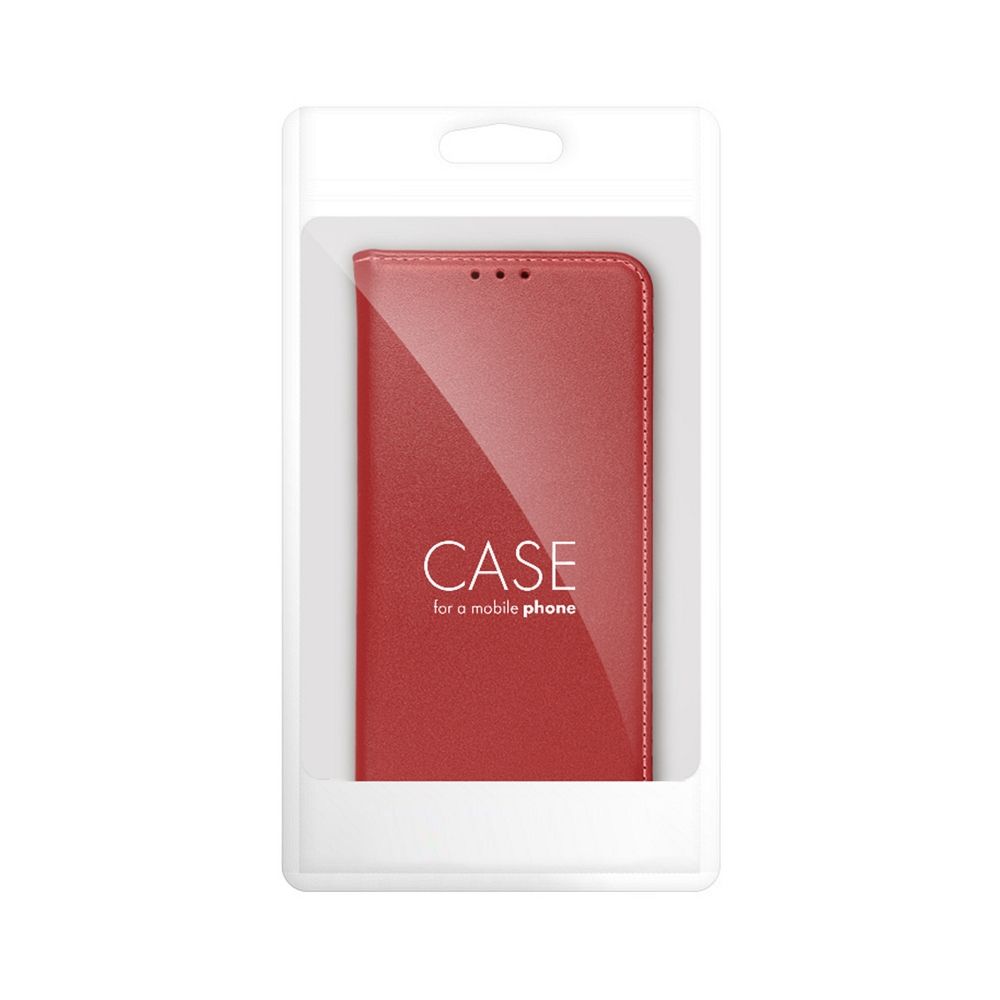 Xiaomi Redmi Note 14 Pro 5G / Redmi Note 14 Pro Plus 5G Smart Pro bőr notesz tok (Vörös) 6