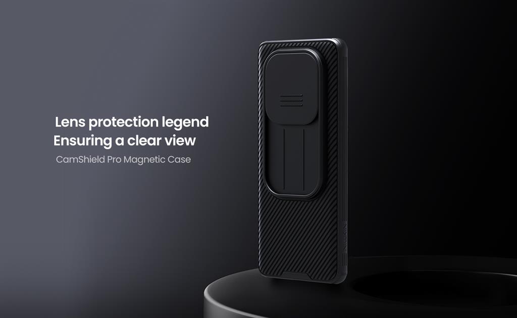 Xiaomi Redmi Note 14 Pro Plus 5G Nillkin camshield pro kameravédős hátlap tok (Kék) 4