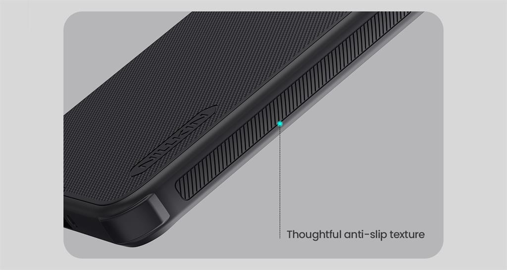 Xiaomi Redmi Note 14 Pro Plus 5G Nillkin Super frosted shield pro magsafe strapabíró hátlap tok (Fekete)