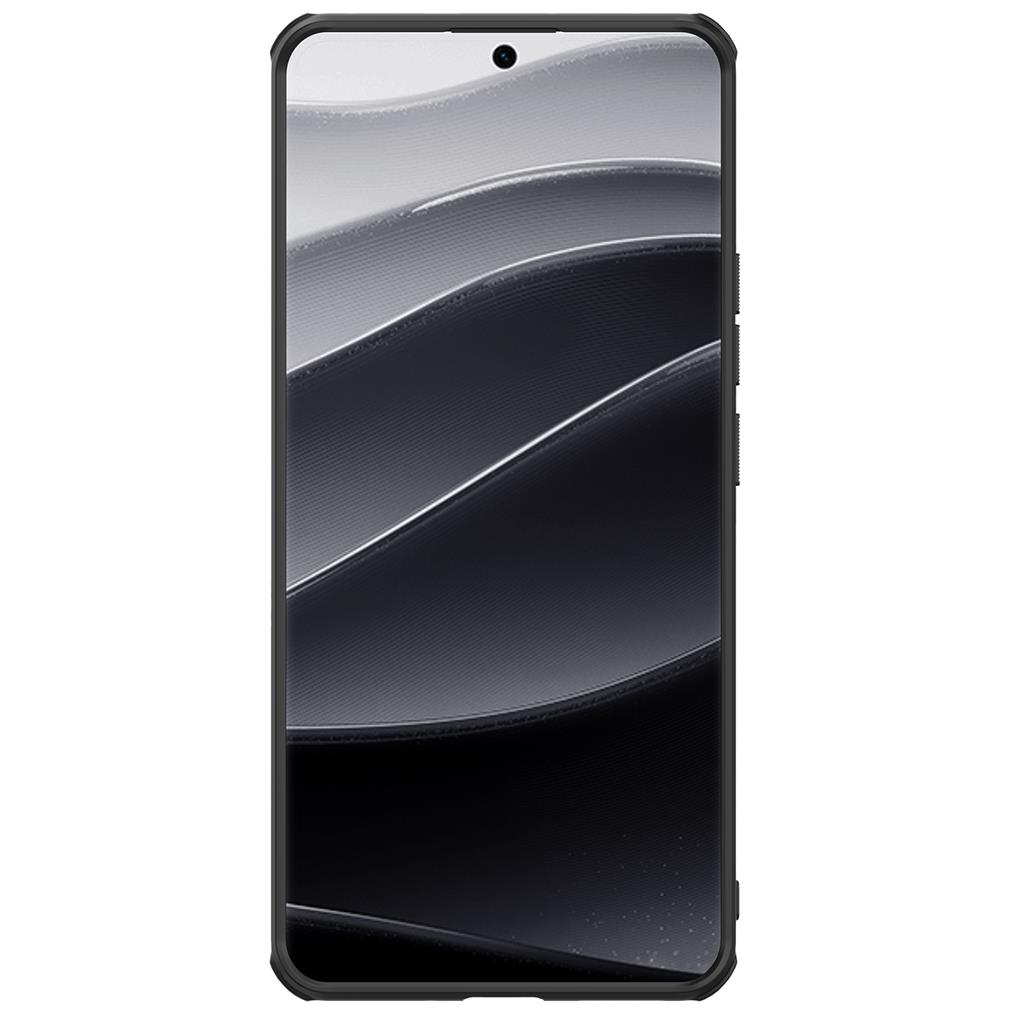 Xiaomi Redmi Note 14 Pro Plus 5G Nillkin Super frosted shield pro magsafe strapabíró hátlap tok (Fekete)