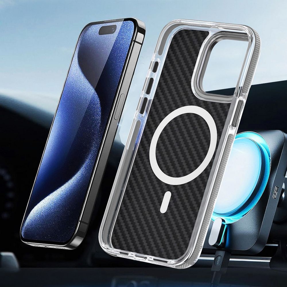 Xiaomi Redmi Note 15 Pro 5G Fiber MagSafe hátlap tok (Szürke)