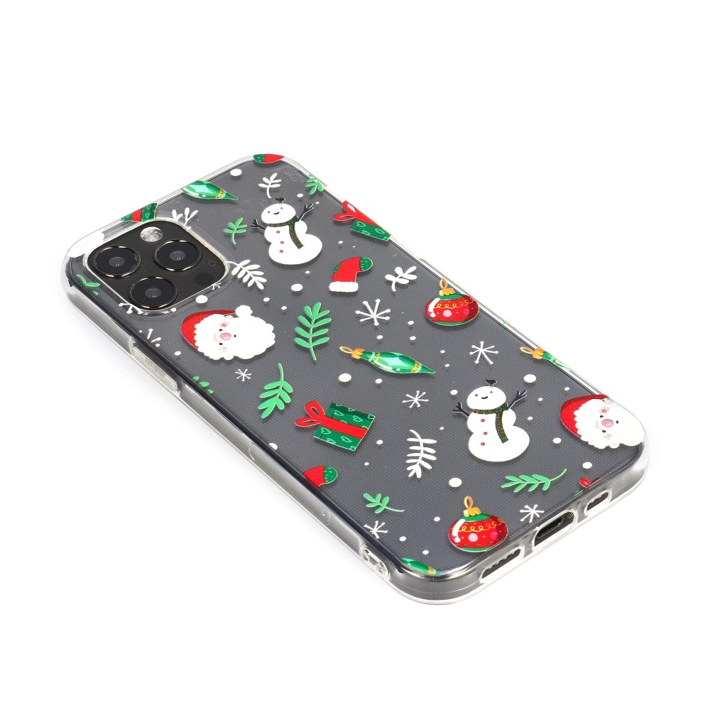 Xiaomi Redmi Note 9 Pro / Redmi Note 9S / Redmi Note 9 Pro Max Winter szilikon hátlap tok (Christmas Mix (Átlátszó) 0