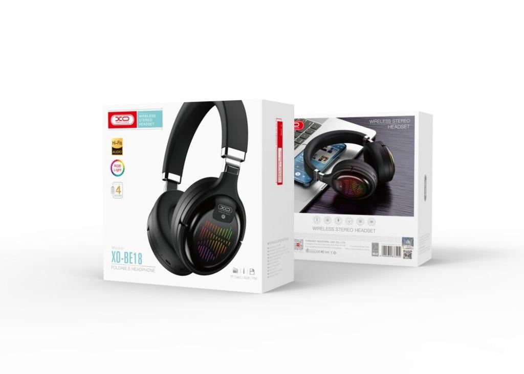 XO BE18 Bluetooth fülhallgató (Fekete)