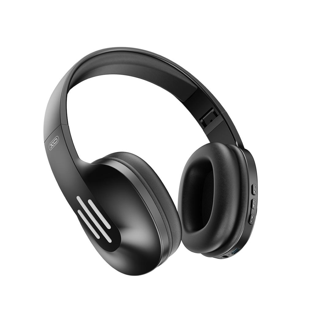 XO BE39 összecsukható Bluetooth headset (Fekete)