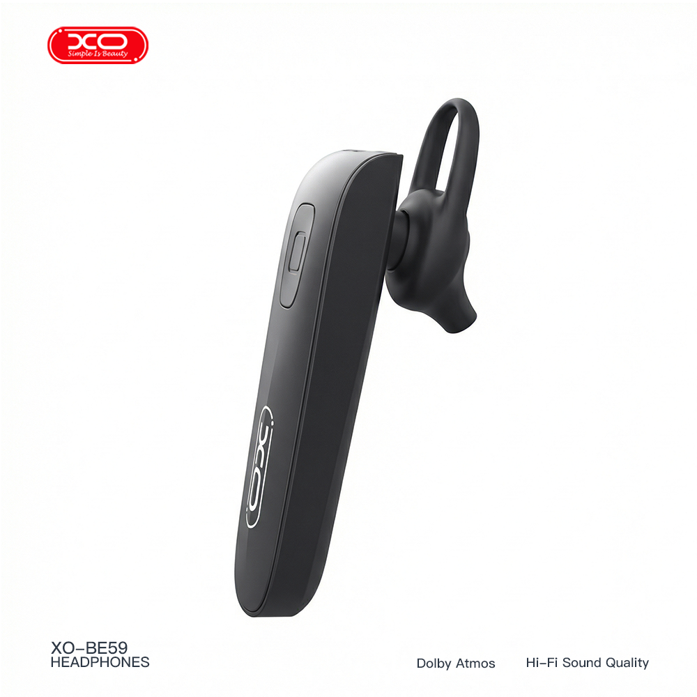 XO BE59 Business mikrofonos Bluetooth headset Micro USB (Fekete)