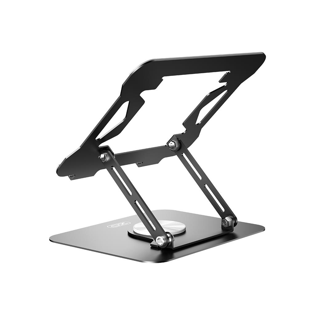 XO C153 fém elforgatható laptop állvány (Fekete)