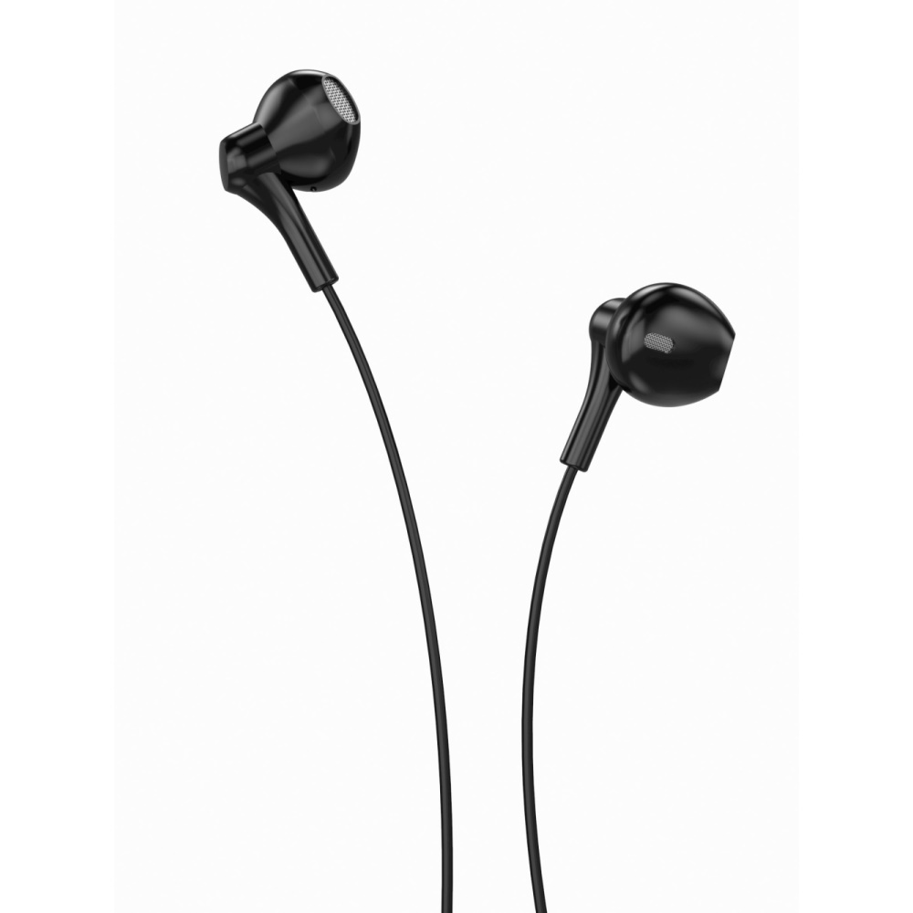 XO EP39 vezetékes fülhallgató 3,5 mm jack (Fekete) 0