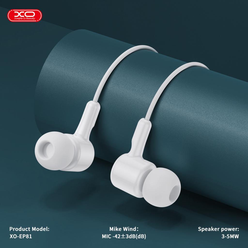 XO EP81 Type-C fülhallgató (Fehér)