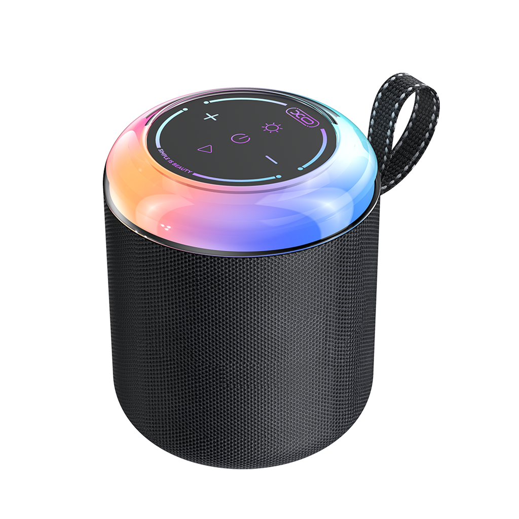 XO F67 LED Dazzle hordozható Bluetooth hangszóró (Fekete)