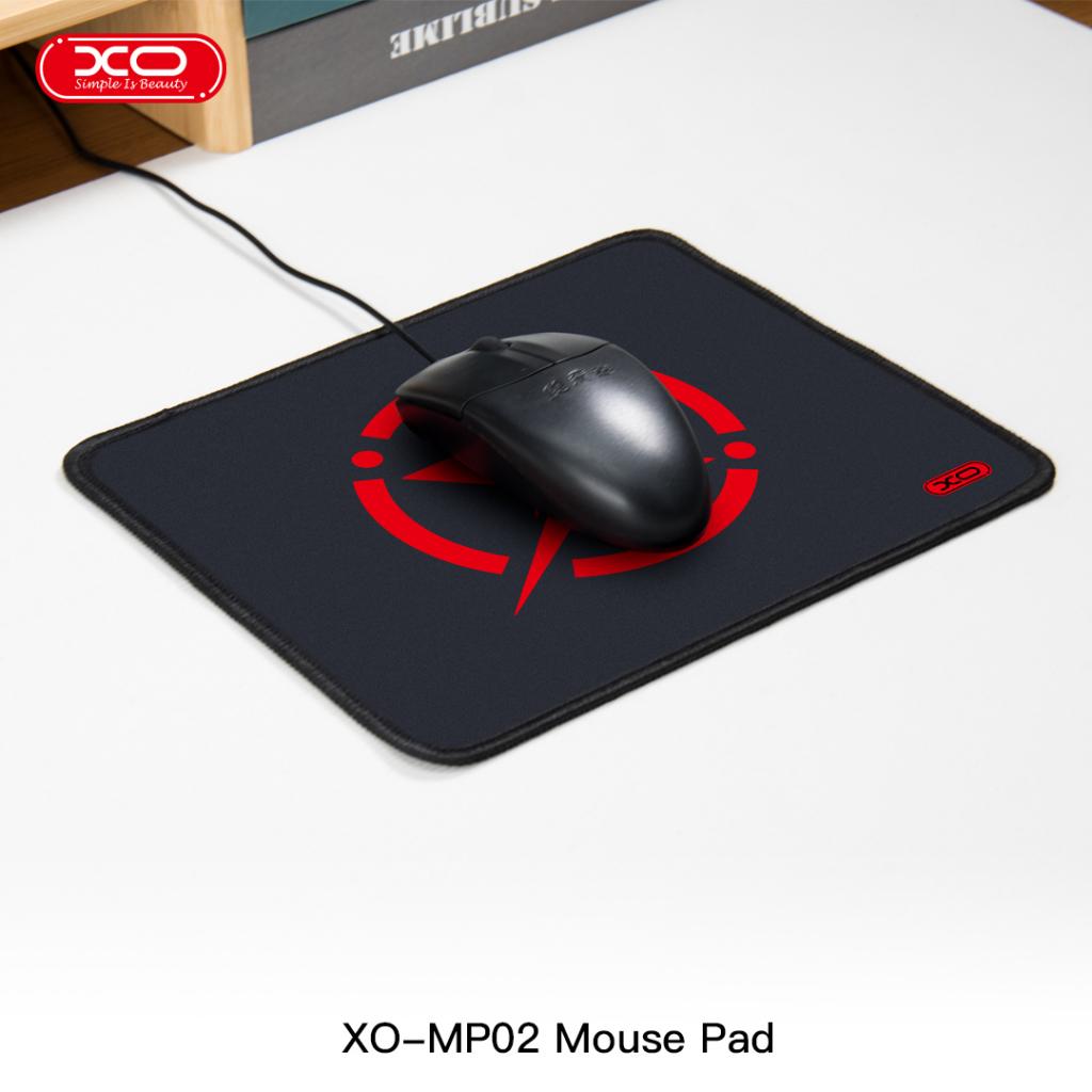XO MP02 egérpad (Fekete) - 200x240x2mm
