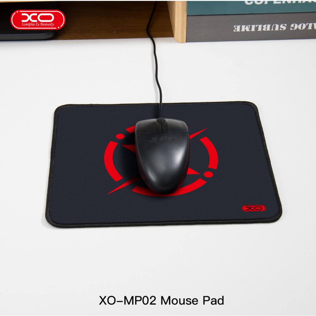 XO MP02 egérpad (Fekete) - 200x240x2mm