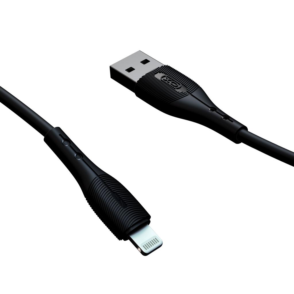 XO NB159 microUSB kábel, 40W, 2A, fekete 0