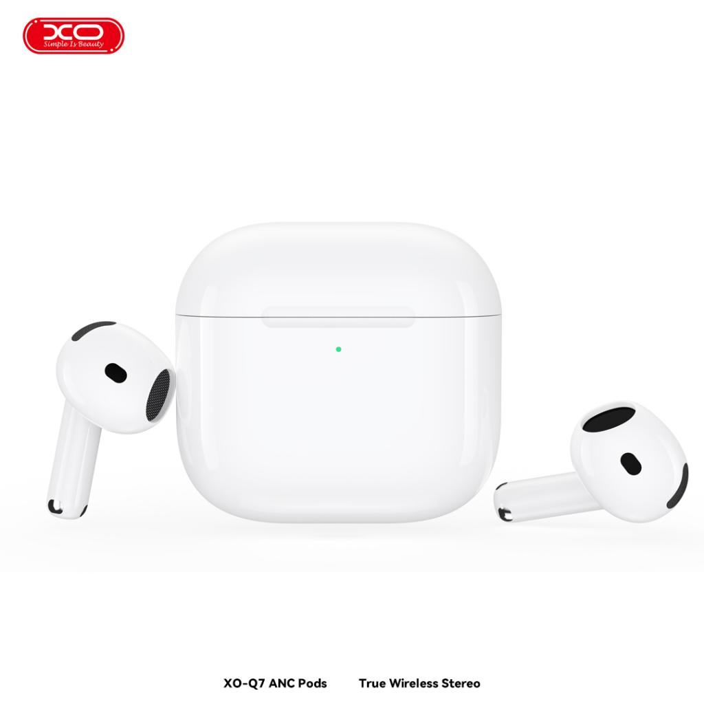 XO Q7 ANC Gen 6 Smart Bin vezeték nélküli fülhallgató (Fehér)