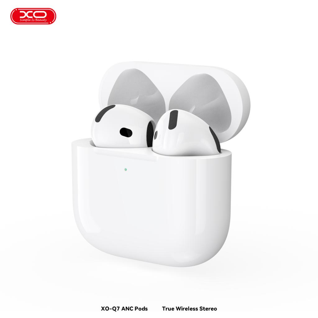 XO Q7 ANC Gen 6 Smart Bin vezeték nélküli fülhallgató (Fehér)