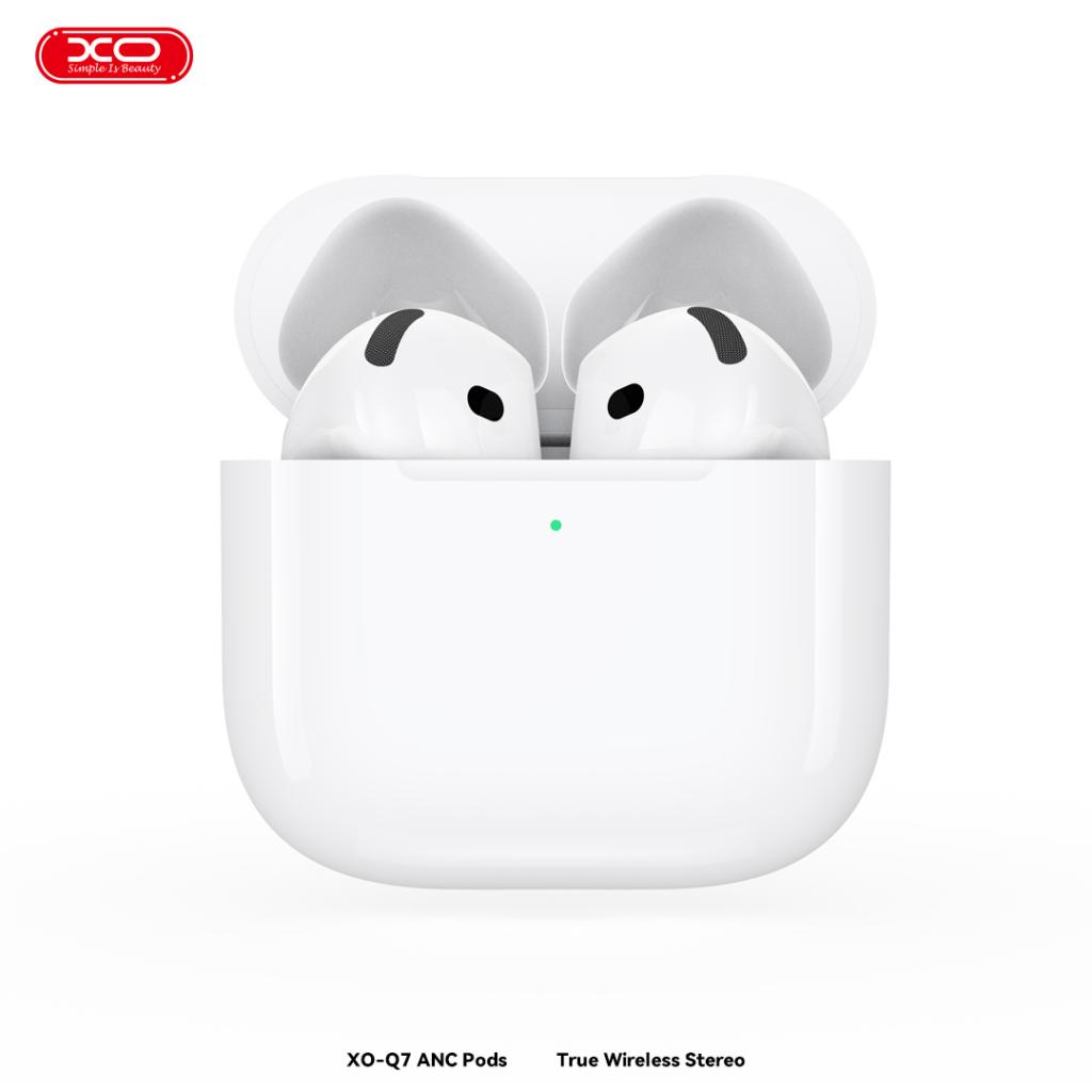 XO Q7 ANC Gen 6 Smart Bin vezeték nélküli fülhallgató (Fehér)