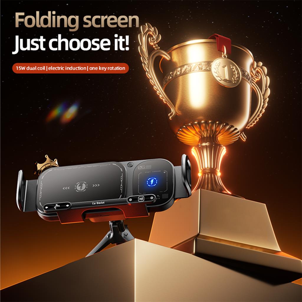 XO WX042 vezeték nélküli töltő (Fekete) - 15W