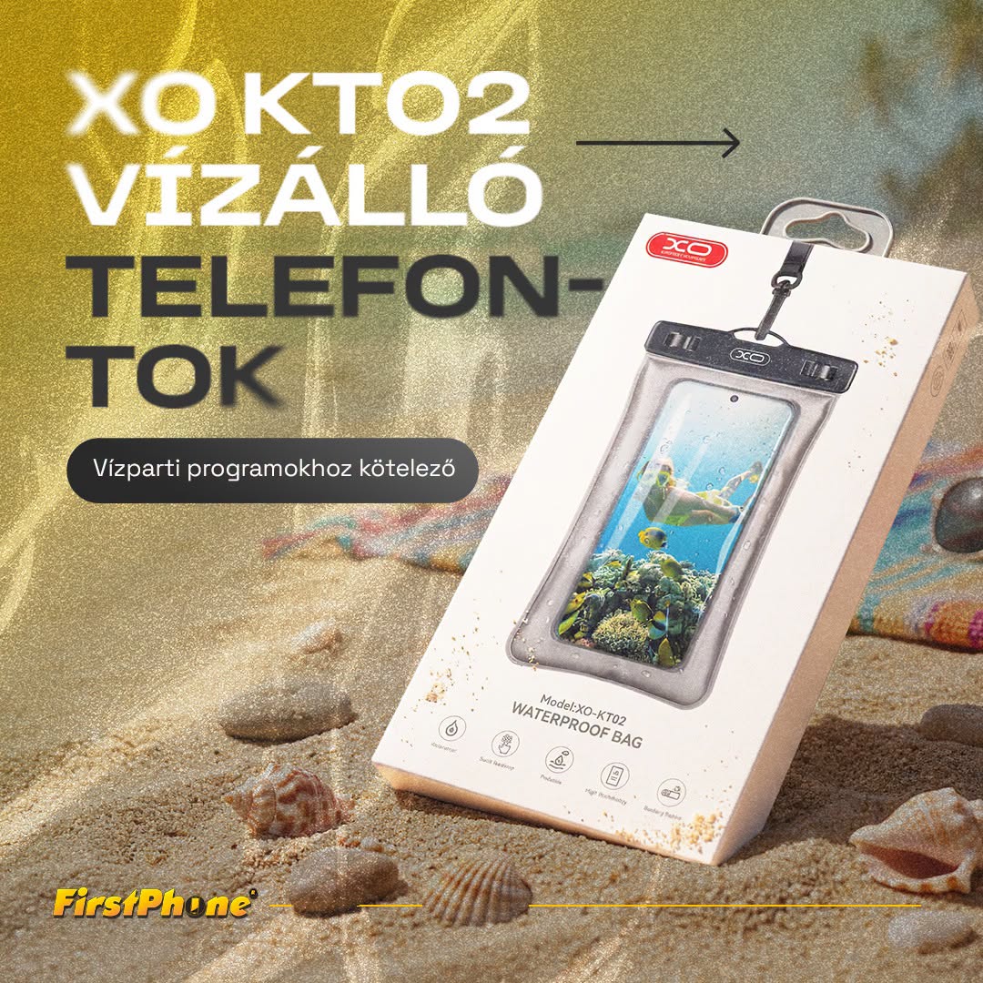 Védd a telefonod a vízparton is – válaszd vízálló tokunkat! ☀️📱