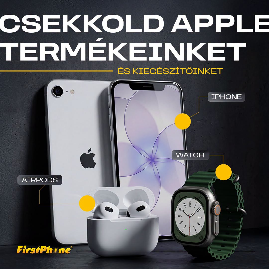 Apple kiegészítők és iPhone modellek egy helyen – fedezd fel kínálatunkat!