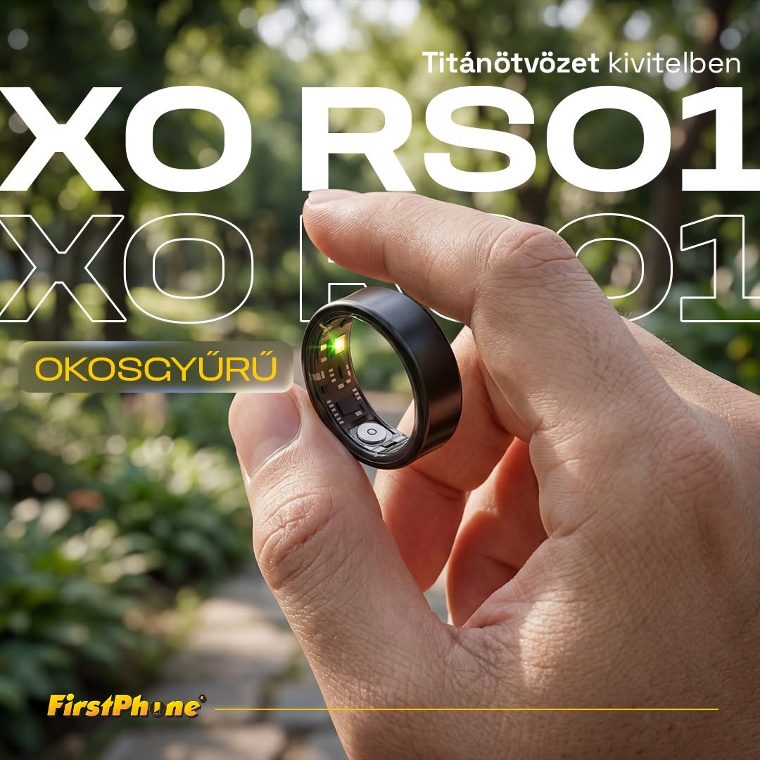 Okosóra helyett? Az XO RS01 okosgyűrű lehet a következő kedvenc kütyüd