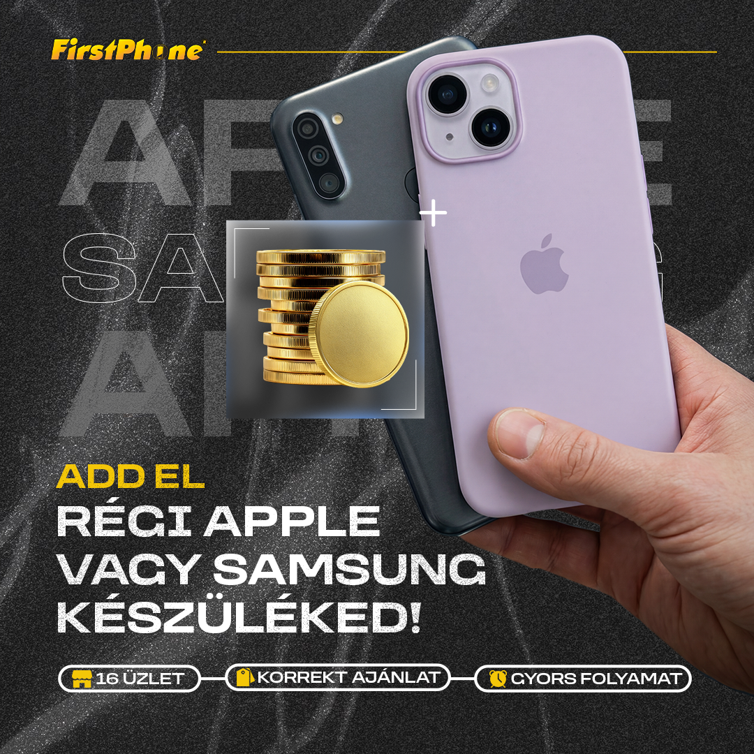 Régi telefonod érték, válts újra egyszerűen a FirstPhone-nál! 👀
